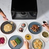 image:imageFarberware 07 Cu Ft Countertop Microwave Oven  700 Watts Power Auto Cook Settings Defrost Easy Clean and Child Safety Lock  BlackBlack