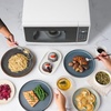 image:imageFarberware 07 Cu Ft Countertop Microwave Oven  700 Watts Power Auto Cook Settings Defrost Easy Clean and Child Safety Lock  BlackWhite