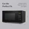 image:imageFarberware 07 Cu Ft Countertop Microwave Oven  700 Watts Power Auto Cook Settings Defrost Easy Clean and Child Safety Lock  WhiteBlack