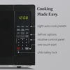 image:imageFarberware 07 Cu Ft Countertop Microwave Oven  700 Watts Power Auto Cook Settings Defrost Easy Clean and Child Safety Lock  WhiteBlack