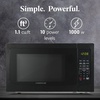 image:imageFarberware 07 Cu Ft Countertop Microwave Oven  700 Watts Power Auto Cook Settings Defrost Easy Clean and Child Safety Lock  WhiteBlack