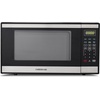 image:imageFarberware 07 Cu Ft Countertop Microwave Oven  700 Watts Power Auto Cook Settings Defrost Easy Clean and Child Safety Lock  WhiteStainless Steel