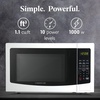 image:imageFarberware 07 Cu Ft Countertop Microwave Oven  700 Watts Power Auto Cook Settings Defrost Easy Clean and Child Safety Lock  WhiteWhite