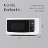 image:imageFarberware 07 Cu Ft Countertop Microwave Oven  700 Watts Power Auto Cook Settings Defrost Easy Clean and Child Safety Lock  WhiteWhite