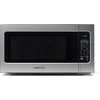 image:imageFarberware 11 Cu Ft Countertop Microwave Oven  1000 Watts Power Auto Cook Settings Defrost Easy Clean and Child Safety Lock  Stainless and BlackStainless Steel