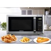 image:imageFarberware 13 Cu Ft Countertop Microwave Oven  1100 Watts Power Auto Cook Settings Defrost Easy Clean and Child Safety Lock  StainlessStainless Steel