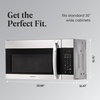 image:imageFarberware 17 Cu Ft OvertheRange Microwave Oven  1000 Watts Power Auto Cook Settings Defrost Easy Clean and Child Safety Lock  StainlessStainless Steel