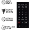 image:imageFarberware 17 Cu Ft OvertheRange Microwave Oven  1000 Watts Power Auto Cook Settings Defrost Easy Clean and Child Safety Lock  StainlessStainless Steel