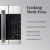 image:imageFarberware 17 Cu Ft OvertheRange Microwave Oven  1000 Watts Power Auto Cook Settings Defrost Easy Clean and Child Safety Lock  StainlessStainless Steel
