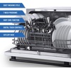 image:imageFarberware Compact 6Place Setting Dishwasher  Portable Mini Countertop Dishwasher with 7 Wash Programs  Perfect for Small Spaces Like Apartment Dorm Boat CamperRVGlass Door White