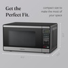 image:imageFarberware Countertop Microwave 900 Watts 09 cu ft  Microwave Oven With LED Lighting and Child Lock  Perfect for Apartments and Dorms  Easy Clean Brushed Stainless SteelStainless Steel