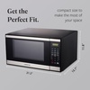 image:imageFarberware Countertop Microwave 900 Watts 09 cu ft  Microwave Oven With LED Lighting and Child Lock  Perfect for Apartments and Dorms  Easy Clean Brushed Stainless SteelStainless Steel