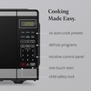 image:imageFarberware Countertop Microwave 900 Watts 09 cu ft  Microwave Oven With LED Lighting and Child Lock  Perfect for Apartments and Dorms  Easy Clean Brushed Stainless SteelStainless Steel