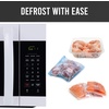 image:imageFarberware Countertop Microwave 900 Watts 09 cu ft  Microwave Oven With LED Lighting and Child Lock  Perfect for Apartments and Dorms  Easy Clean Brushed Stainless SteelWhite