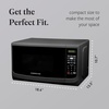 image:imageFarberware FM11WHA Microwave Oven 11 Cu Ft WhiteBlack