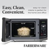 image:imageFarberware FM11WHA Microwave Oven 11 Cu Ft WhiteBlack
