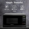 image:imageFarberware FM11WHA Microwave Oven 11 Cu Ft WhiteBlack