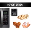 image:imageFarberware FM11WHA Microwave Oven 11 Cu Ft WhiteBlack Stainless