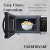 image:imageFarberware FM11WHA Microwave Oven 11 Cu Ft WhiteStainless Steel