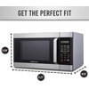 image:imageFarberware FM11WHA Microwave Oven 11 Cu Ft WhiteStainless Steel