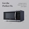 image:imageFarberware FM11WHA Microwave Oven 11 Cu Ft WhiteStainless Steel