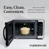 image:imageFarberware FM11WHA Microwave Oven 11 Cu Ft WhiteStainless Steel