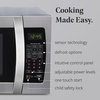 image:imageFarberware FM11WHA Microwave Oven 11 Cu Ft WhiteStainless Steel