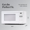 image:imageFarberware FM11WHA Microwave Oven 11 Cu Ft WhiteWhite
