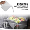 image:imageFarberware Portable Countertop Dishwasher with 5Liter Builtin Water Tank  5Program System for Home RV and Apartment  Wash Dishes Glass and Baby ProductsBlackWhite Original