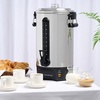 image:imageHomecraft 100Cup Coffee Urn and Hot Beverage Dispenser with Dripless Faucet QuickBrewing Stainless Steel100 Cup