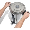 image:imageHomecraft 100Cup Coffee Urn and Hot Beverage Dispenser with Dripless Faucet QuickBrewing Stainless Steel100 Cup
