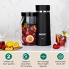 image:imageHomecraft 3Quart Iced Coffee and Tea Maker with Filter Basket Flavor Enhancer Adjustable Brew Strength Black2 QT  Luxe
