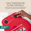 image:imageHomecraft Stone Baked Pizza Oven  12in Woodfired Style Indoor Electric Countertop Pizza Maker  Ceramic Stone amp Stainless Steel Peel  Variable Temp Control to 750F  Homemade Pizza in MinutesRedRed Pizza