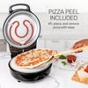 image:imageHomecraft Stone Baked Pizza Oven  12in Woodfired Style Indoor Electric Countertop Pizza Maker  Ceramic Stone amp Stainless Steel Peel  Variable Temp Control to 750F  Homemade Pizza in MinutesRedPizza Oven  12in Woodfired Style Indoor Electric Countertop Pizza Maker  Ceramic Stone  Stainless Steel Peel  Variable Temp Control to 750F  Homemade Pizza in MinutesBlack