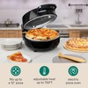 image:imageHomecraft Stone Baked Pizza Oven  12in Woodfired Style Indoor Electric Countertop Pizza Maker  Ceramic Stone amp Stainless Steel Peel  Variable Temp Control to 750F  Homemade Pizza in MinutesRedPizza Oven  12in Woodfired Style Indoor Electric Countertop Pizza Maker  Ceramic Stone  Stainless Steel Peel  Variable Temp Control to 750F  Homemade Pizza in MinutesBlack
