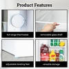 image:imageIgloo 26 CuFt Mini Fridge with Freezer Single Door Compact Refrigerator with Glass Shelves for Homes Dorms amp Offices Keep Snacks Drinks amp Frozen Foods Cool with Temperature Control Fridge WhiteWhite