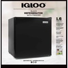 image:imageIgloo 26 CuFt Mini Fridge with Freezer Single Door Compact Refrigerator with Glass Shelves for Homes Dorms amp Offices Keep Snacks Drinks amp Frozen Foods Cool with Temperature Control Fridge WhiteBlack
