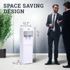 image:imageIgloo Bottom Loading Water Cooler  Hot amp Cold Dispenser  White Holds 3 amp 5 Gallon Jugs Child Safety Lock  for Homes Kitchens Offices Dorms