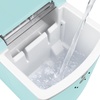 image:imageIgloo Electric Countertop Ice Maker Machine  Automatic and Portable  33 Pounds in 24 Hours  Ice Cube Maker  Ice Scoop and Basket  Ideal for Iced Coffee and Cocktails  AquaAqua