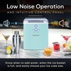 image:imageIgloo Electric Countertop Ice Maker Machine  Automatic and Portable  33 Pounds in 24 Hours  Ice Cube Maker  Ice Scoop and Basket  Ideal for Iced Coffee and Cocktails  AquaAqua