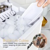 image:imageIgloo Portable Ice Maker with Scoop  Ice Maker with LED Control Panel amp 15 Quart Water Tank  Stainless Ice Cube Maker Produces 26 Lbs of Ice in 24 Hours with 9 Large or Small Cubes in 7 MinutesWhite