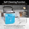 image:imageIgloo Portable Ice Maker with Scoop  Ice Maker with LED Control Panel amp 15 Quart Water Tank  Stainless Ice Cube Maker Produces 26 Lbs of Ice in 24 Hours with 9 Large or Small Cubes in 7 MinutesStainless Steel