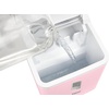 image:imageIgloo Portable Ice Maker with Scoop  Ice Maker with LED Control Panel amp 15 Quart Water Tank  Stainless Ice Cube Maker Produces 26 Lbs of Ice in 24 Hours with 9 Large or Small Cubes in 7 MinutesPink