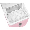 image:imageIgloo Portable Ice Maker with Scoop  Ice Maker with LED Control Panel amp 15 Quart Water Tank  Stainless Ice Cube Maker Produces 26 Lbs of Ice in 24 Hours with 9 Large or Small Cubes in 7 MinutesPink