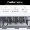 image:imageIgloo Portable Ice Maker with Scoop  Ice Maker with LED Control Panel amp 15 Quart Water Tank  Stainless Ice Cube Maker Produces 26 Lbs of Ice in 24 Hours with 9 Large or Small Cubes in 7 MinutesPink
