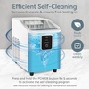 image:imageIgloo Portable Ice Maker with Scoop  Ice Maker with LED Control Panel amp 15 Quart Water Tank  Stainless Ice Cube Maker Produces 26 Lbs of Ice in 24 Hours with 9 Large or Small Cubes in 7 MinutesWhite