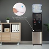 image:imageIgloo Top Loading Water Cooler with Removable Tray amp EnergySaving Features  Water Tower with Hot Cold Temperature Settings Water Dispenser Fits 3 amp 5Gallon Jugs with Child Safety Lock StainlessStainless