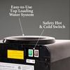 image:imageIgloo Top Loading Water Cooler with Removable Tray amp EnergySaving Features  Water Tower with Hot Cold Temperature Settings Water Dispenser Fits 3 amp 5Gallon Jugs with Child Safety Lock StainlessStainless