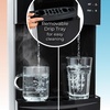 image:imageIgloo Top Loading Water Cooler with Removable Tray amp EnergySaving Features  Water Tower with Hot Cold Temperature Settings Water Dispenser Fits 3 amp 5Gallon Jugs with Child Safety Lock StainlessBlack
