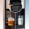 image:imageIgloo Top Loading Water Cooler with Removable Tray amp EnergySaving Features  Water Tower with Hot Cold Temperature Settings Water Dispenser Fits 3 amp 5Gallon Jugs with Child Safety Lock StainlessBlack Stainless